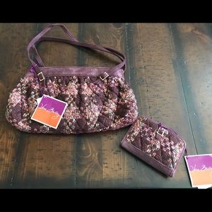 Retired Vera Bradley Annie Tweed Set